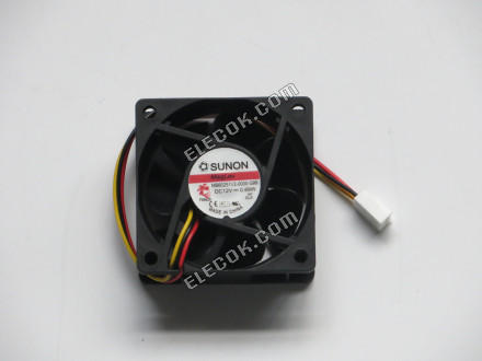 Sunon MB60251V2-0000-G99 12V 0,89W 3 kablar Kylfläkt 