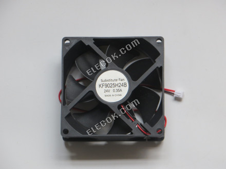 SANONDA KF9025H24B 24V 0.35A 2wires Cooling Fan, Substitute 