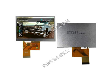 NHD-4.3-480272EF-ATXL# Newhaven Display TFT Displays &amp; Accessories 4.3" 480x272 Pix WHT 105.3 x 67.3 x 2.95