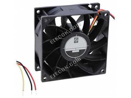 Orion OD9238-12MB-VXC01A 12V 0,9A 11W 3 fils Ventilateur De Refroidissement 