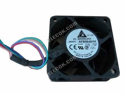 DELTA AFB0648VH 48V 0.14A 4wires waterproof Cooling Fan 