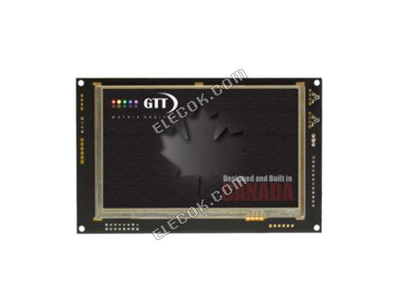 GTT50A-TPR-BLM-B0-H1-CU-V5 Matrix Orbital TFT Displays &amp; Accessories 800x480 TFT Display 5.0" 16bit color