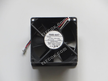 NMB 3112KL-05W-B69 24V 0,28A 3 cables ventilador de refrigeración 