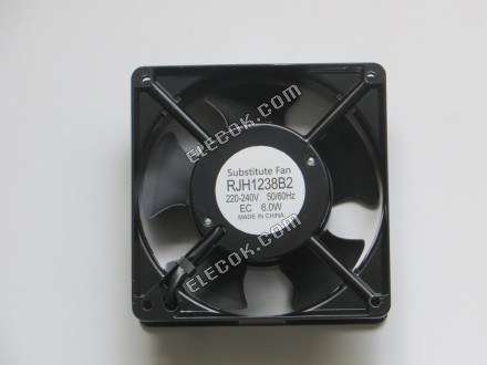 XFAN RJH1238B2 12038 220-240VAC 6W 0.05A プラグ接続付き, 代替品