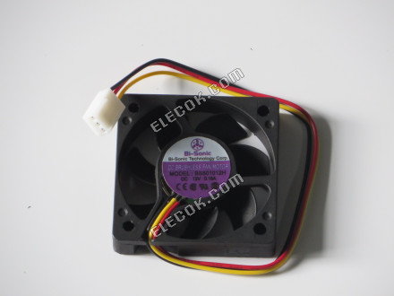 Bi-sonic BS501012H 12V 0.16A 3wires cooling fan 
