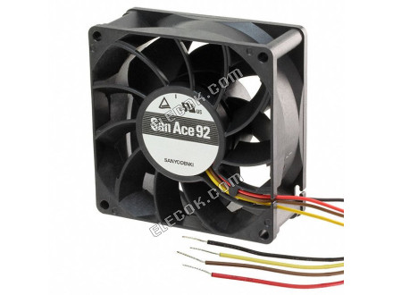 Sanyo 9GV0912P1H031 12V Køleventilator 