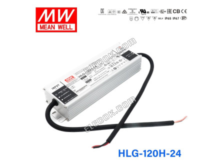 Mean Well HLG-120H-24 Power Supply 120W 24V 