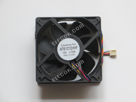 DELTA AFB1212HHF 12V 0.70A 4wires Cooling Fan substitute 