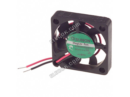 Sunon KDE0503PEB3-8 MS.N 5V 0,07A 0,35W 2 drähte Kühllüfter 