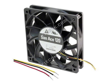 Sanyo 9GV1224G401 24V 840ma Cooling Fan 
