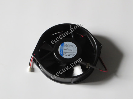 ebm-papst 7112N DC ανεμιστήρες 150x38mm στρογγυλό/12VDC 1A 12W 2 καλώδια, ανανεωμένο 