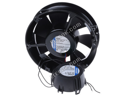 AC 6200 NM ebm-papst, 85 → 265 V ac, AC Axial Fan, 172 x 52mm, 350m³/h, 14W 