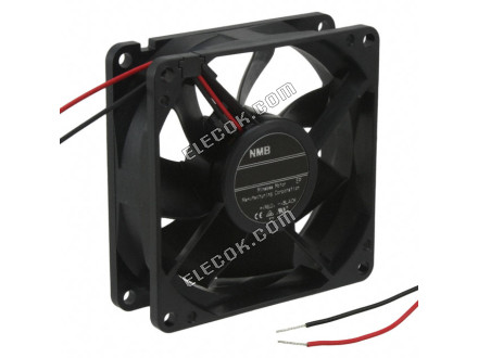 NMB 3110SB-04W-B50-B00 12V 0.14A 1.68W 2wires Cooling Fan 