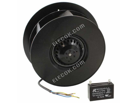 UF225 99 APA12-H1C2F Mechatronics IMPELLER 225X99MM 115VAC RING 4 Wire Leads 