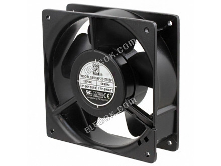 Orion OA109AP-22-1TB SF 230V 0.08A 15W 2wires Cooling Fan 