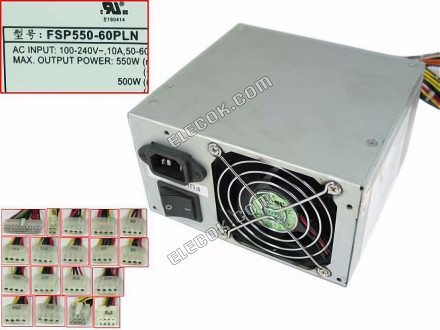 FSP Group Inc FSP550-60PLN Server - Netzteil 550W, FSP550-60PLN, Gebraucht 