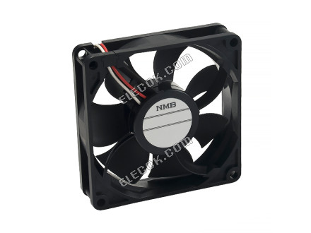 NMB 08020SA-24J-EA-00 24V 0,05A 1,2W 2 drähte Kühllüfter 