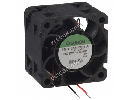 PMD1204PQB1-A. 2 .U.GN Sunon VENTILADOR AXIAL 40X28MM 12VDC CABLE 2 Cable Cables 