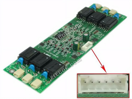 SAMPO QPWBGL853IDG-1 LCD Inverter 6-pin connector, 180x25 