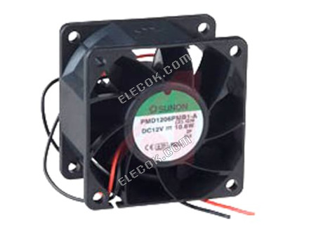 PMD1206PMB3-A. 2 .GN Sunon FAN AXIAL 60X38MM 12VDC 
