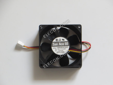 Sanyo 109R0824F4D01 24V 0.06A 3wires Cooling Fan 