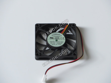 EVERFLOW R127010BU 12V 0.45A 3 wires Cooling Fan, refurbished 