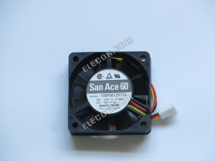Sanyo Denki 109P0612H754 Server-square Fan 109P0612H754 12v 0.09A 3wires 