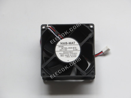 NMB 3615KL-05W-B79 24V 0,72A 3 przewody 92*92*38 Wentylator 