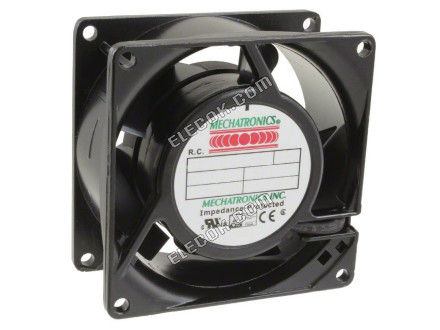 UF80A23-BTHR Mechatronics VENTILATEUR AXIAL 80X38MM 230VAC TERM 2 Terminals 