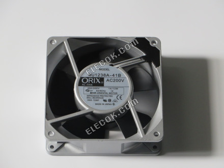 ORIX MU1238A-41B 200V 0.12/0.11A 14/13W Cooling Fan, refurbished 