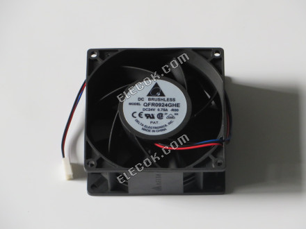 DELTA QFR0924GHE-R00 24V Ventilador De Refrigeración 