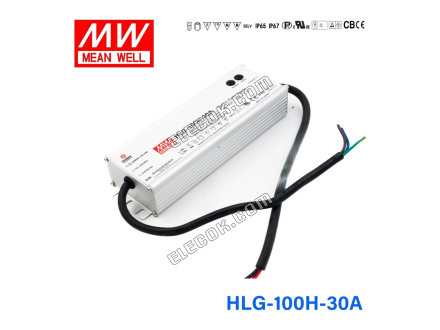 Mean Well HLG-100H-30A Fuente De Alimentación 100W 30V - Regulable 