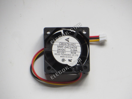 Mitsubishi MMF-04C24DS-RCB 24V 0,09A 3 drähte kühllüfter, generalüberholt 