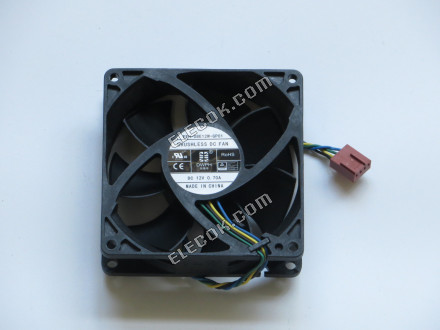 DWPH EFH-08E12W-GP01 12V 0.70A 4 fili Ventola Di Raffreddamento 