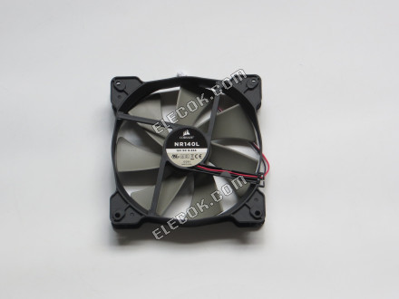 CORSAIR NR140L 12V 0.22A 2wires Cooling Fan 