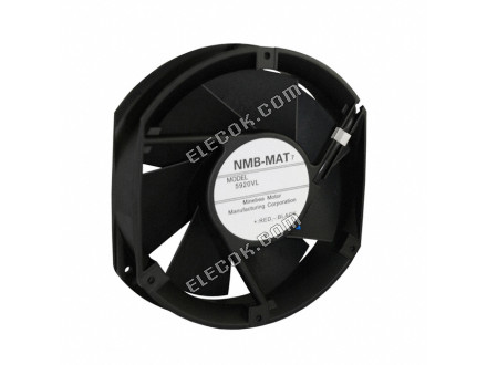 NMB 5920VL-07W-B19-D00 48V 0.28A 13.4W 3wires Cooling Fan 