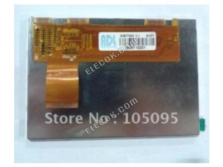5" GPS ERSTATNING LCD SCREENS A050TN02 V.1 