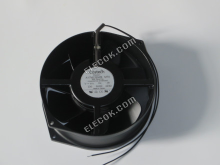 Costech A17M23SWB MT0 230V 50-60HZ 42W 2 cables Ventilador De Refrigeración, reacondicionado 