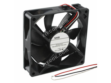 NMB 3610KL-04W-B29-D00 12V 0.11A 1.32W 3wires Cooling Fan 