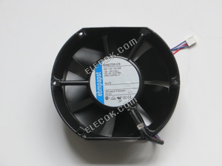 ebm-papst 6448/2TDP-378 DC Fans DC Fan, 48VDC 48W 4wires 5100RPM, refurbished 