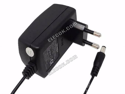 Technics Tesa9b-0501500dy-a AC Adapter 5V-12V 5V 1.5A, 5.5/2.5mm, EU 2-pin 