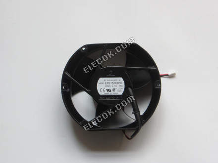 Delta EFB1524SHG-T6LA DC24V 2,1A 2 przewody Wentylator Chłodzący 