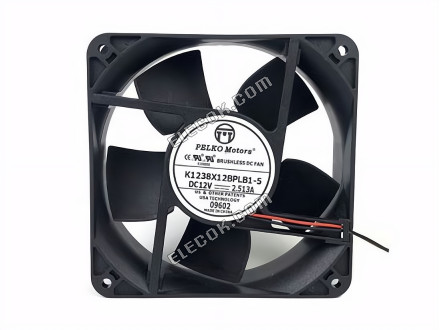 PELKO KA1238X12BPB1-5 Server-square Fan KA1238X12BPB1-5 2-wire 