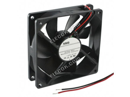 NMB 3610KL-04W-B50-D00 12V 0.315A 3.75W 2wires Cooling Fan 