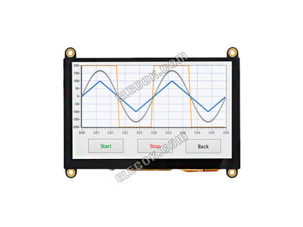 HTT50A-TPC-BLM-B0-H5-CH-V5 Matrix Orbital GRAPHIC TFT HDMI RGB 5.0V FULL C display pannello 5" 