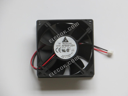 Delta AFB0812SH 12V 0.51A 2wires Cooling Fan 