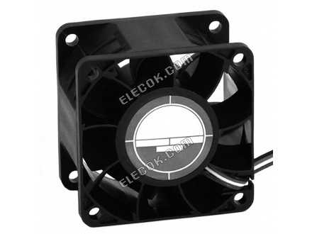 Orion OD6038-12MBVXC02A 12V 0.64A 8W 3wires Cooling Fan 