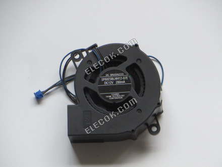 TOSHIBA SF6023BLHH12-07E 12V 0.28A 2wires Cooling Fan 
