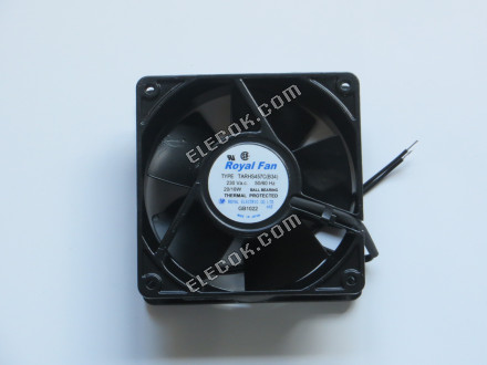 Royal Fan TARHS457C B34 230V 20/18W 2wires Cooling Fan 