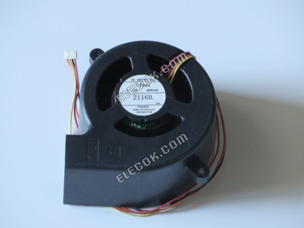 TOSHIBA C-E04C 12V 0.4A 4wires Cooling Fan 